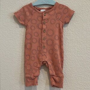 Grayson collective ribbed sun romper newborn